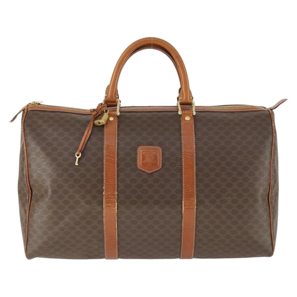 Celine Vintage Macadam Boston Canvas